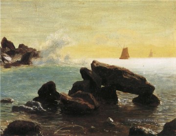  californie tableaux - Farralon Islands Californie luminisme paysage marin Albert Bierstadt Plage